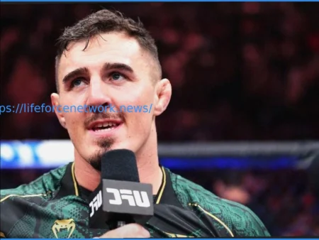UFC Champion Tom Aspinall Resumes Training After Double-Eye Surgery