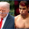 Реакция Пауло Косты на разговор с Дональдом Трампом на UFC 327