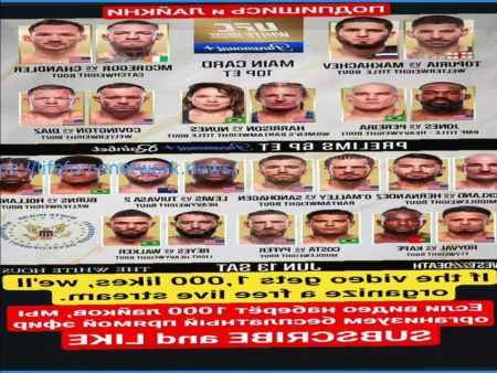 White House UFC Event to Go On Despite Inclement Weather