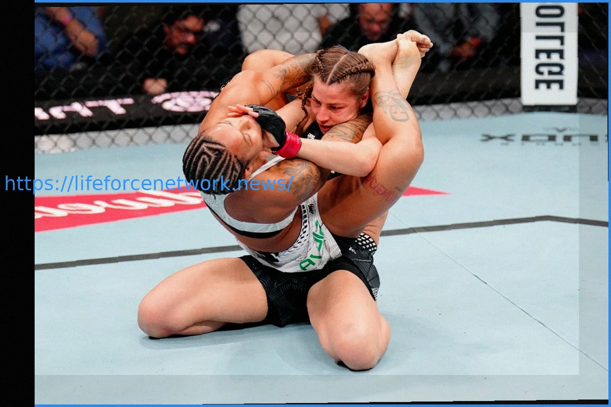 Preview Джасмин Джасудавичус опровергает слухи о запрещенном предмете во рту во время боя UFC