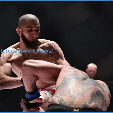 Midnight Mania: Khamzat Quickly Strangles Mighty Mouse
