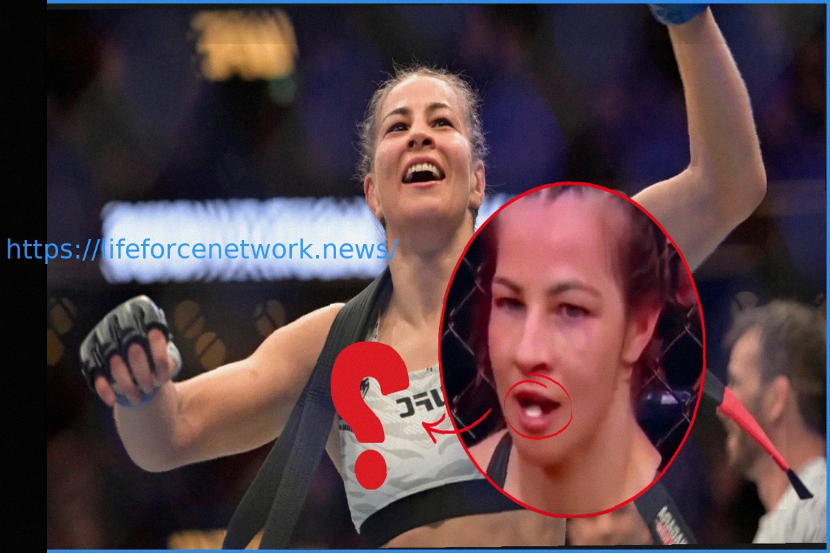 Preview Jasmine Jasudavicius Clarifies Mouthguard Item in UFC Winnipeg Fight: It Was Gum, Not a Nicotine Pouch