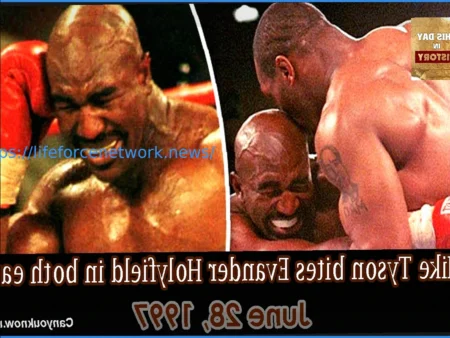 Mike Tyson Reveals What Evander Holyfield’s Ear Tasted Like After Infamous Bite