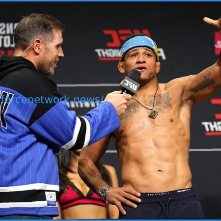 Гилберт Бёрнс вызвал неодобрение канадской публики на взвешивании UFC в Виннипеге: «Я размажу твоего парня»