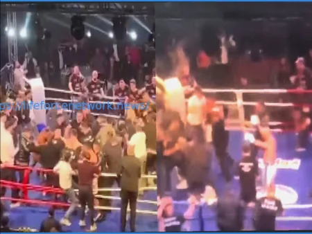 Controversial Boxing Match in Turkey Erupts into Chaos, Crowd Storms Ring