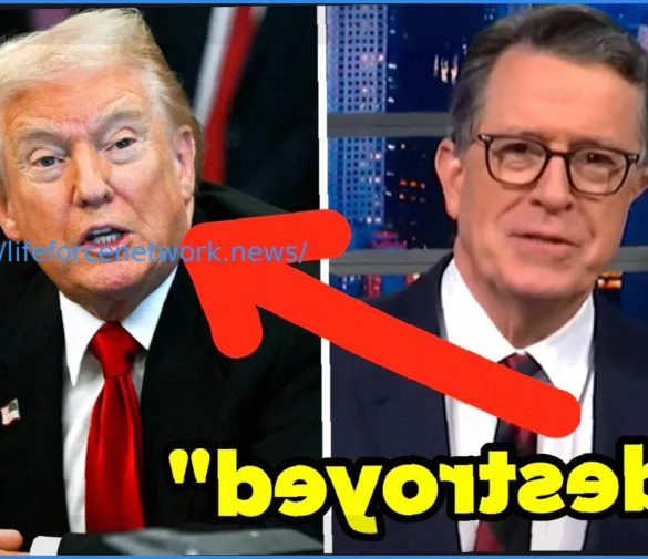 Стивен Колберт высмеивает “флирт” Трампа с бойцом UFC на фоне критики войны: “Искусство выглядеть странно возбужденным”