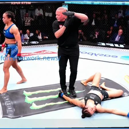 UFC Vegas 115 Prelims: ‘Golden Girl’ Lands Stunning Flying Knee Knockout