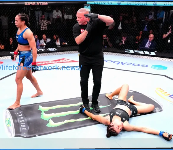 UFC Vegas 115 Prelims: ‘Golden Girl’ Lands Stunning Flying Knee Knockout