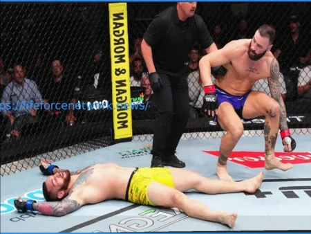 Боец UFC Проясняет Путаницу После Запрещенного Удара: “Зачем мне притворяться, что меня нокаутировали?”