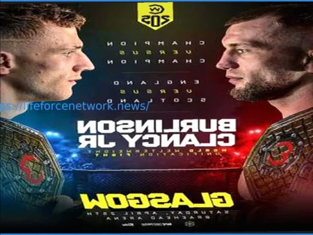 Justin Burlinson vs. Sean Clancy Jr. Headline Cage Warriors 205