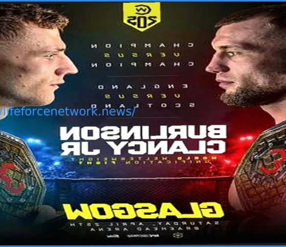 Justin Burlinson vs. Sean Clancy Jr. Headline Cage Warriors 205