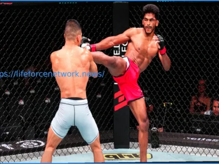 Rabindra Dhant Secures Victory at Road to UFC Season 5 with a Powerful TKO Finish