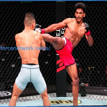Rabindra Dhant Secures Victory at Road to UFC Season 5 with a Powerful TKO Finish