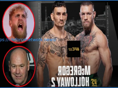 Jake Paul Criticizes Dana White’s Timing for McGregor’s UFC Return Announcement